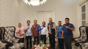 MATANGKAN LANGKAH PERESMIAN BNNK, TIM BNNP SULSEL BERKOORDINASI DENGAN BUPATI SIDRAP