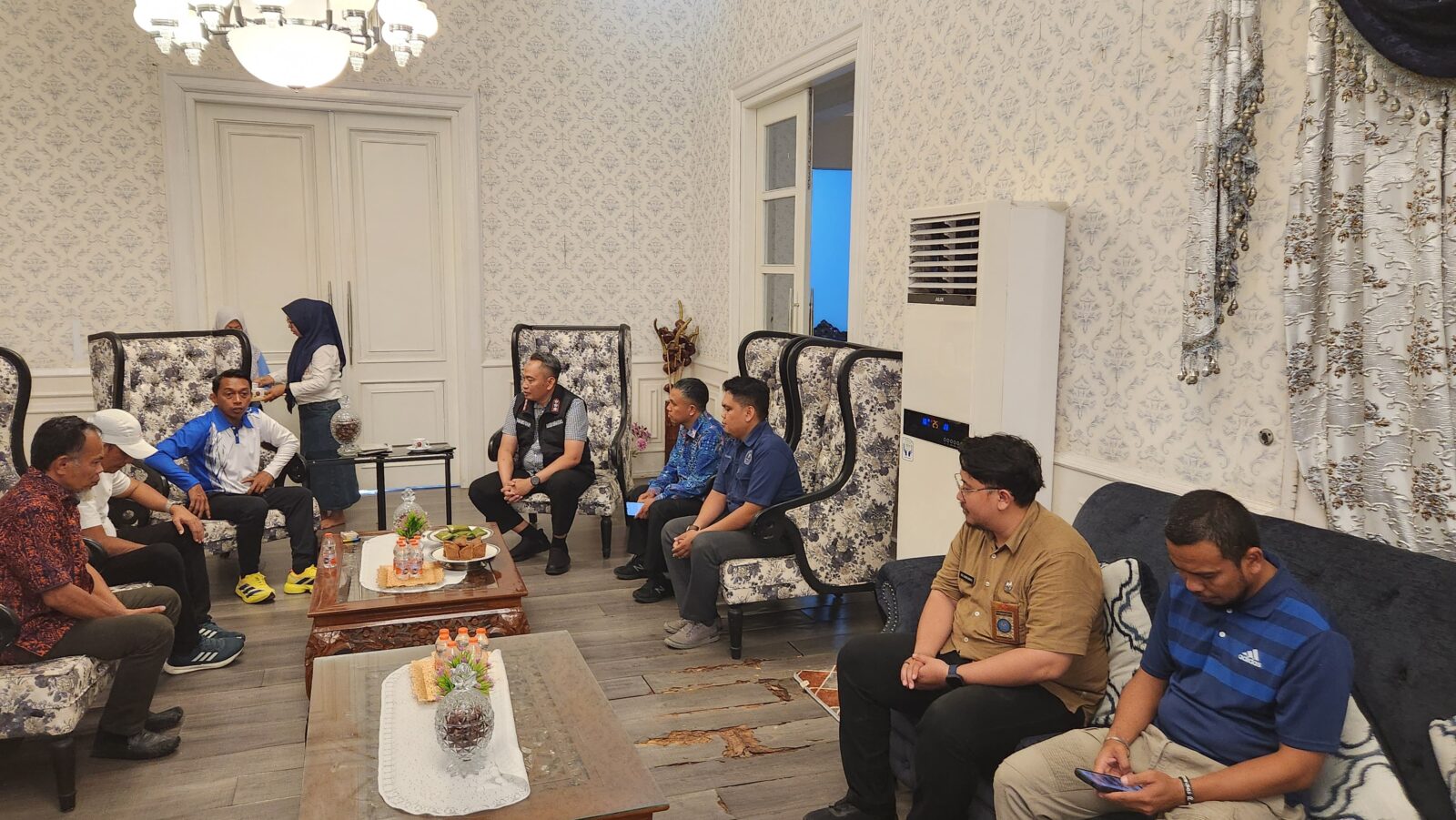 MATANGKAN LANGKAH PERESMIAN BNNK, TIM BNNP SULSEL BERKOORDINASI DENGAN BUPATI SIDRAP