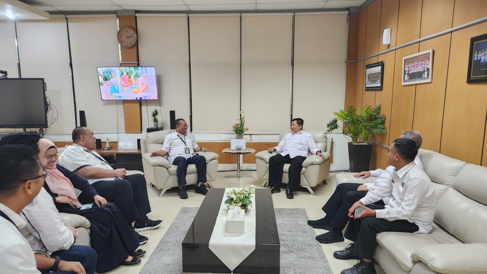 KEPALA BNNP SULSEL BERKUNJUNG KE GM PERTAMINA PATRA NIAGA REGIONAL SULAWESI BAHAS KOLABORASI P4GN