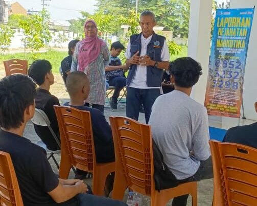 Sosialisasi Tatap Muka Pada Klien TAT BNNP Sulsel