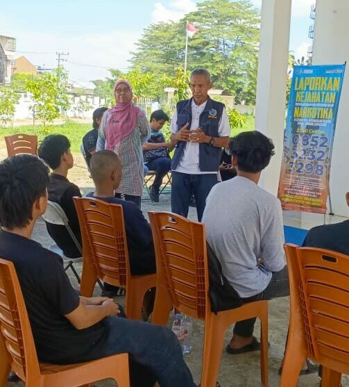 Sosialisasi Tatap Muka Pada Klien TAT BNNP Sulsel