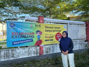 Kolaborasi BNN Prov. Sulsel dengan Maxim Publikasikan Pesan Pencegahan Narkoba di Kelurahan-Kelurahan se-Kota Makassar