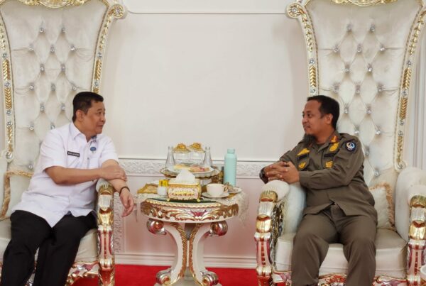 SINERGITAS P4GN, KEPALA BNNP SULAWESI SELATAN KUNJUNGAN SILATURAHMI BERSAMA GUBERNUR SULAWESI SELATAN