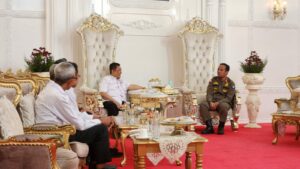 SINERGITAS P4GN, KEPALA BNNP SULAWESI SELATAN KUNJUNGAN SILATURAHMI BERSAMA GUBERNUR SULAWESI SELATAN