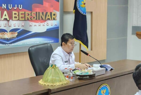BNNP Sulawesi Selatan Mengikuti Kegiatan Rapat Pimpinan (Rapim) Bulanan BNN RI Secara Virtual Periode Juni 2025