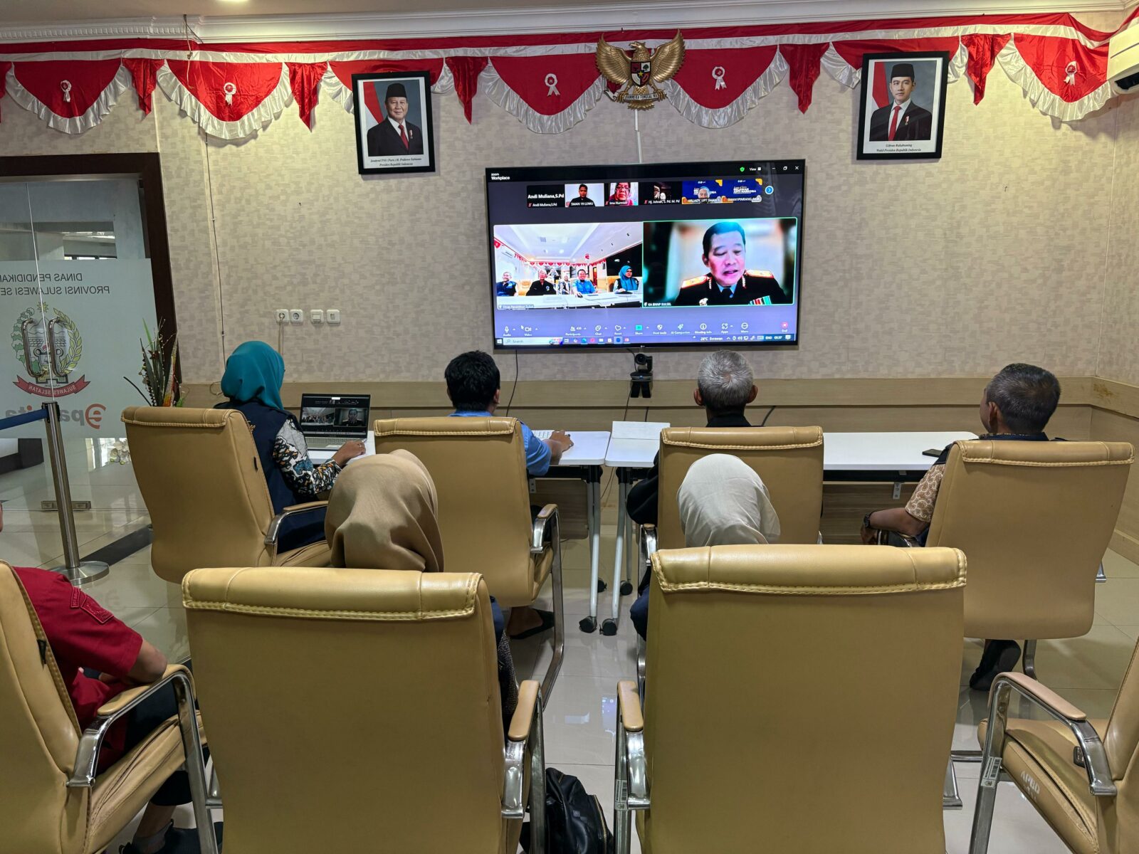 Pelaksanaan Training of Trainer (TOT) Relawan Anti Narkotika Melalui Daring, Kolaborasi BNNP Sulsel dan Dinas Pendidikan Prov. Sulsel