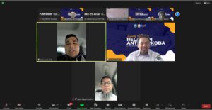 Pelaksanaan Training of Trainer (TOT) Relawan Anti Narkotika Melalui Daring, Kolaborasi BNNP Sulsel dan Dinas Pendidikan Prov. Sulsel