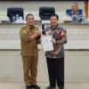 GUNA WUJUDKAN KABUPATEN BERSINAR, BNNP SULAWESI SELATAN BERSAMA PEMDA LUWU TIMUR MELAKSANAKAN PENANDATANGANAN NPHD