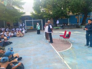 SOSIALISASI P4GN DILINGKUNGAN SMAN 14 MAKASSAR PADA KEGIATAN MPLS
